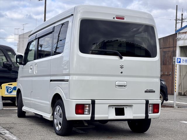 エブリイワゴン スロープ リアシート付 電動オートステップ ４ＷＤ