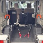 エブリイワゴン スロープ リアシート付 電動オートステップ ４ＷＤ