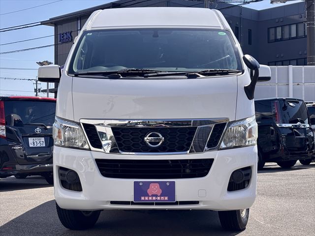 NV350キャラバンバン リアリフト 車いす2名 ディーゼル4WD
