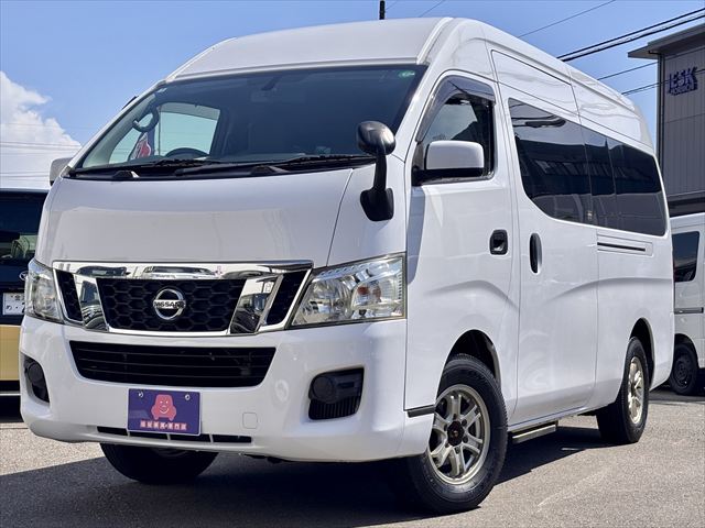 NV350キャラバンバン リアリフト 車いす2名 ディーゼル4WD