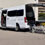 NV350キャラバンバン リアリフト 車いす2名 ディーゼル4WD