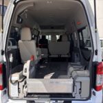 NV350キャラバンバン リアリフト 車いす2名 ディーゼル4WD