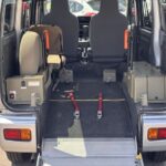 ハイゼットカーゴ スローパー リアシートレス 補助シート付き 4WD