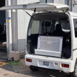 ハイゼットカーゴ スローパー 4WD リアシートレス+折り畳み補助シート